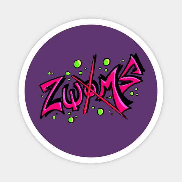 ZWOMS Logo w/ Chomps Magnet by ZWOMS